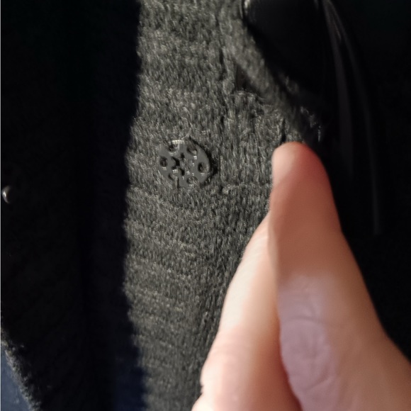 Gray takeout cardigan sweater - Picture 12 of 13